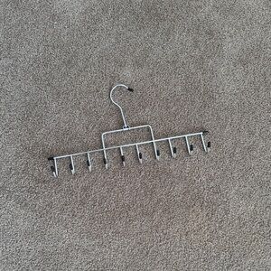 Belt/Accessory Hanger - Silver